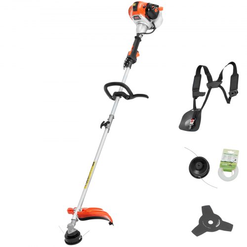 

Cordless String Trimmer 16.9" 25.2CC 2-Stroke Gas Powered Grass Trimmer