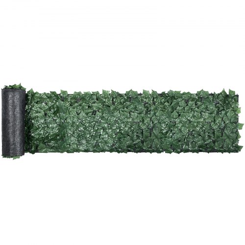 39 IN Faux Ivy Leaf Artificial Hedge Fencing Privacy Fence Screen Decorative 