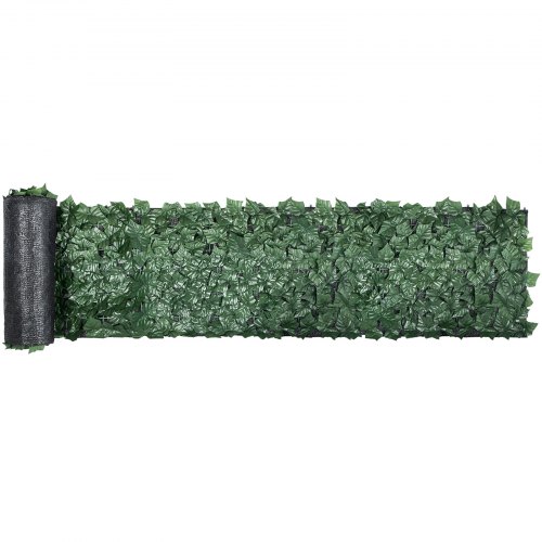 

VEVOR Artificial Ivy Privacy Fence Screen, 39"x158" Ivy Fence, PP Faux Ivy Leaf Artificial Hedges Fence, Faux Greenery Outdoor Privacy Panel Decoration for Garden, Decor, Balcony, Patio, Indoor