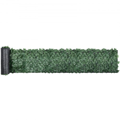 VEVOR Privacy Artificial Fence Screen Faux Ivy Leaf 39"x198" Hedge Decor Garden