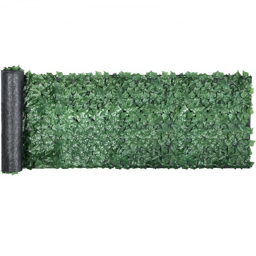 VEVOR 59"x158" Faux Ivy Leaf Artificial Hedge Privacy Fence Screen Decorative