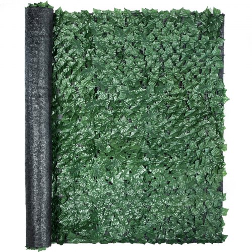 

VEVOR Artificial Ivy Privacy Fence Screen, 59"x98" Ivy Fence, PP Faux Ivy Leaf Artificial Hedges Fence, Faux Greenery Outdoor Privacy Panel Decoration for Garden, Decor, Balcony, Patio, Indoor