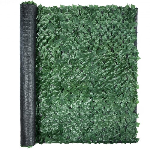 VEVOR 96"x72" Faux Ivy Leaf Artificial Hedge Privacy Fence Screen Decorative