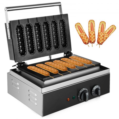Electric Non-stick Muffin Dog Lolly Waffle Maker Sausage Baking Machine Oven.