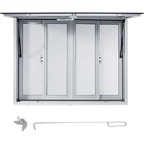 

VEVOR Concession Stand Serving Window Food Truck Service Awning 48x36in