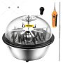Hydroponic 19" Bud Leaf Trimming Trimmer Bowl Machine Spin Cutter Manual Trimmer