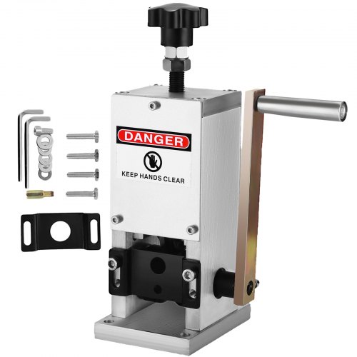 

VEVOR Wire Stripping Tool 1.5-25mm Cable Wire Stripping Machine with 1 Cutting Blade Wire for Cutting and Stripping Scrap Copper Wire