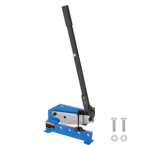 

VEVOR 12" Manual Hand Plate Shear for Metal Sheet Processing, HS-12 Benchtop Cutter with Q235 Material, for Crafts Thick Steel Crafting, Heavy Duty Roll Press Machine for Builders, DIY Enthusiasts