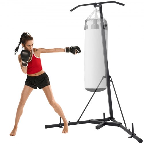 adjustable boxing bag stand