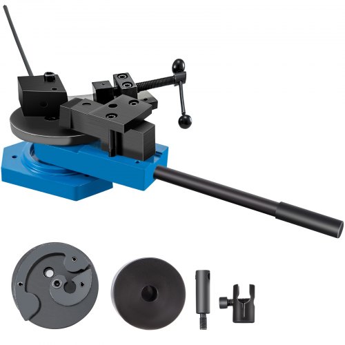 

VEVOR SBG-40 Metal Scroll Bender High-Hardened Steel Scroll Bender Combination of Scroll Radius and Angle Bending Universal Metal Rod Bender For Steel Brass Cooper Aluminum