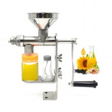 Hand Manual Oil Press Machine Seed Olive Oil Expeller Extractor Stainless Steel