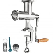 VEVOR Wheatgrass Extractor Portable Wheatgrass Juicer with 3 Sieves Wheatgrass Juicers Manual Stainless Steel Wheatgrass Extractor Machine for Wheat Grass Fruit Vegetable