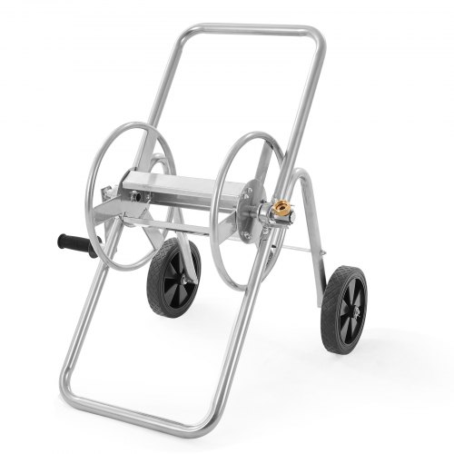

VEVOR Hose Reel Cart, Hold Up to 53.3m of 15.9mm Hose (Hose Not Included), Garden Water Hose Carts Mobile Tools with Wheels, Heavy Duty Powder-coated Steel Outdoor Planting for Garden, Yard, Lawn