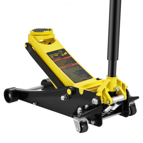 

VEVOR Floor Jack, 3 Ton Low Profile Floor Jack, Heavy-duty Steel Racing Floor Jack with Dual Pistons Quick Lift Pump, Floor Jack Lifting Range 3.35"-19.69