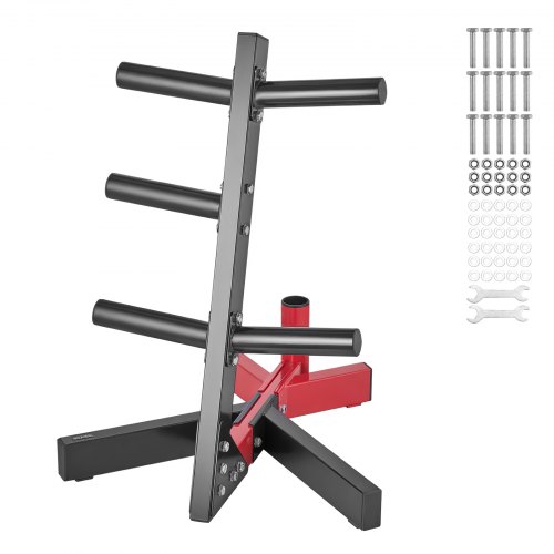 

Weight Plate Rack Weight Plate Tree Home Gym Barbell Storage Stand 2 inch