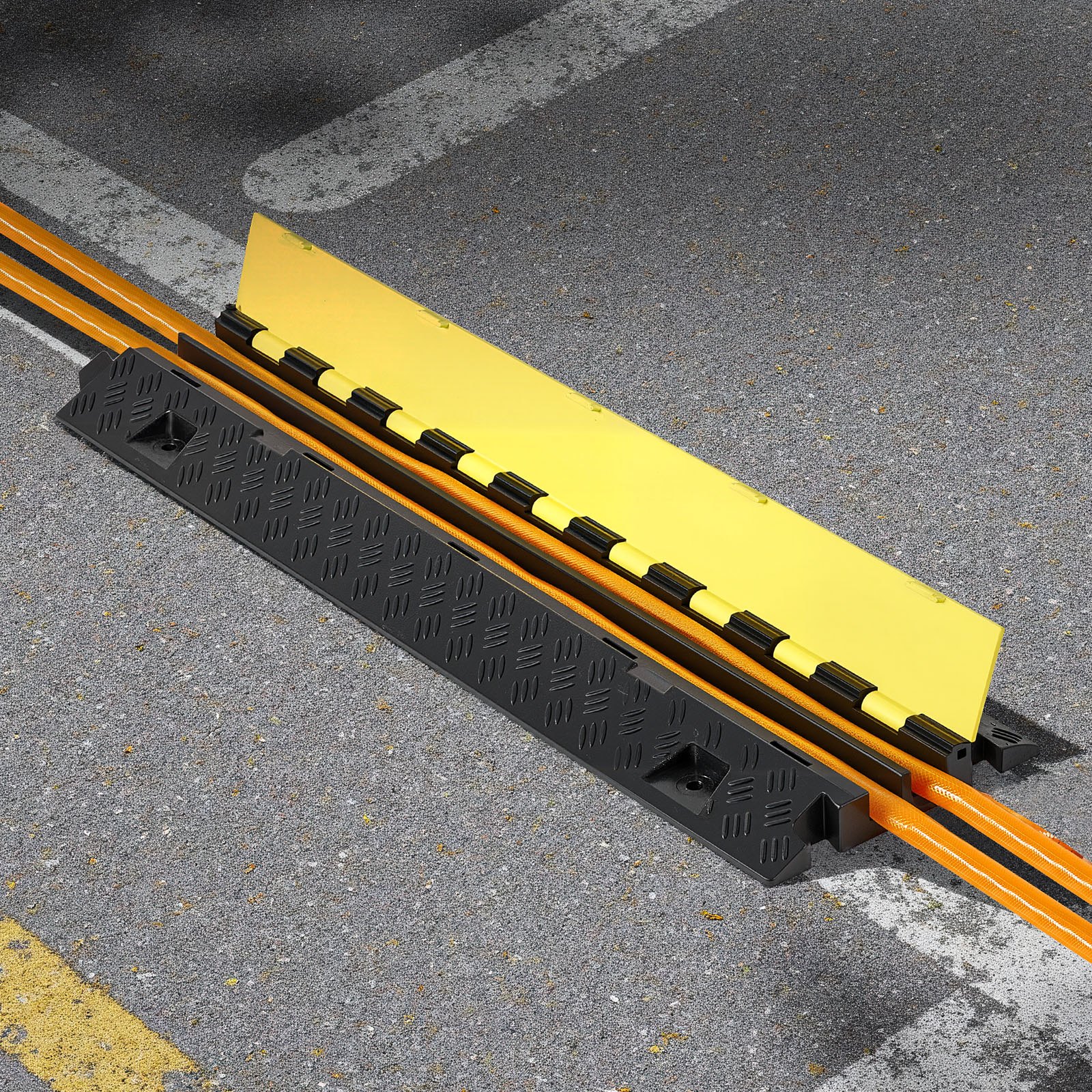 VEVORi kaablikaitse kaldtee, 9,979 kg, 31 x 28 mm, 3 tk