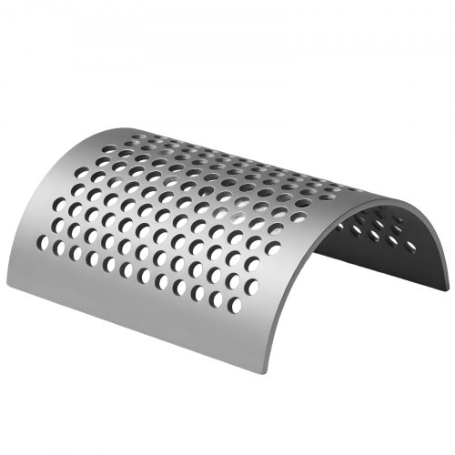 

VEVOR Screen Mesh for Plastic Shredder, High-Quality Steel Durable Mesh, 0.315 in/8 mm High-Precision Aperture Screen, Compatible with Model 180 Plastic Grinder, Suitable for Small Particle Recycling