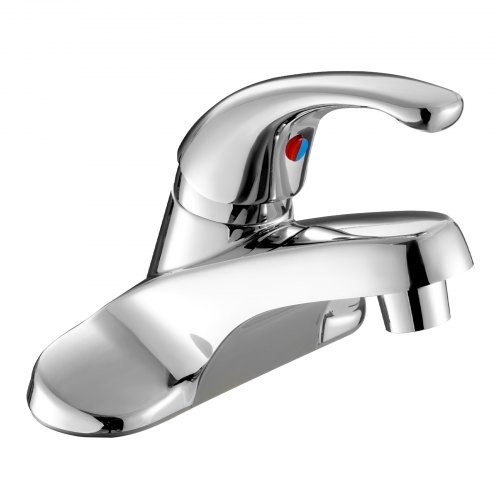 VEVOR Single Handle Sink Faucet Chrome-Plated Silver Kitchen Water Faucet