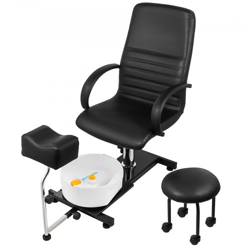 Pedicure Unit Station Hydraulic Chair & Massage Foot Spa Beauty Salon Equipment