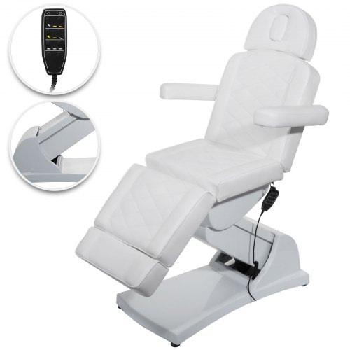 Electric Facial Chair Massage Table Bed Reclining Chair 4 Motors Salon Chair