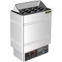 VEVOR 8KW Sauna Heater Stove 380V-415V Wet&Dry  Electric Sauna Heater with Built-in Control Unit Stainless Steel Sauna Heater