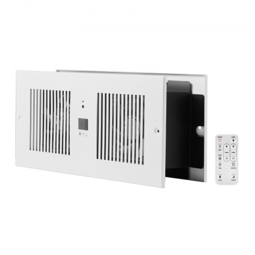 4 Inch Room to Room Fan 2-in-1 300 CFM Through Wall Fan Remote Control
