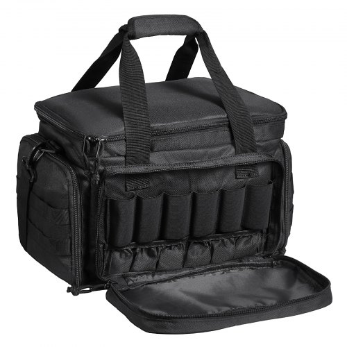 

VEVOR Soft Pistol Case for 4 Pistols Handgun Bag Outdoor Hunting Shooting Black