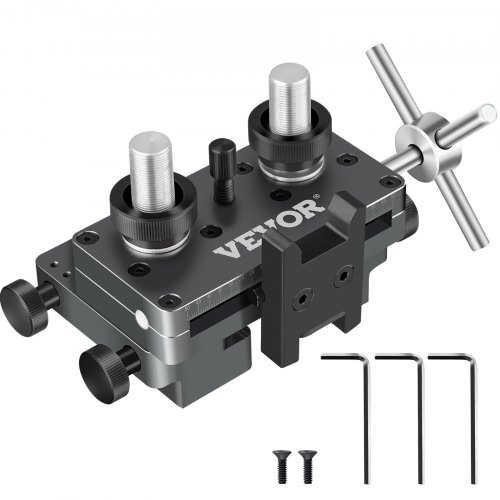 

VEVOR Sight Tool for High-Precision Sight Adjustment and Maintenance, Aluminum Sight Tool, Reversible Front & Rear Sight Prong Assembly Tool for Semi-Automatic (Black)