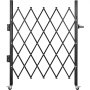 Vevor Single Folding Security Gate Folding Door Gate 5'h X 5-1/2'w Scissor Gate