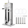VEVOR 5L Vertical Commercial Home Sausage Stuffer 2 Speed Stainless Meat Press