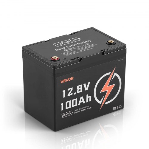 12V 100Ah Deep Cycle LiFePO4 Battery BMS Lithium Iron Phosphate Battery for RV