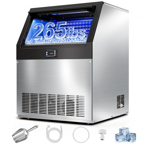 Vevor Hot Dog Roller, 12 Hot Dog 5 Rollers, Stainless Steel Sausage Grill Cooker, 750W Commercial Hot Dog Machine With Dual Temp Control, Cover, Side-image