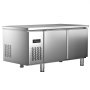 VEVOR Undercounter Commercial Refrigerator 2 Door Worktop Refrigerator 60 in