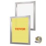 VEVOR Screen Printing Kit, 2 Pieces Aluminum Silk Screen Printing Frames, 20x24inch Silk Screen Printing Frame with 230 Count Mesh, High Tension Nylon view 2