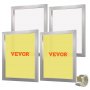 VEVOR Screen Printing Kit, 4 Pieces Aluminum Silk Screen Printing Frames, 20x24inch Silk Screen Printing Frame with 355 Count Mesh, High Tension Nylon view 2