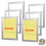 VEVOR Screen Printing Kit Silk Screen Printing Frame 40.6 cm x 50.8 cm 110 Count Mesh 6pcs view 2