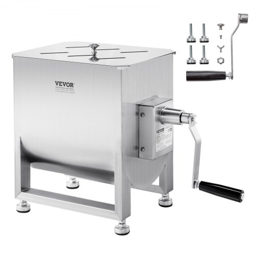 

Manual Meat Mixer 60L Fixed Tank Mixing Max 60LB for Meat Sausage Mixer Machine