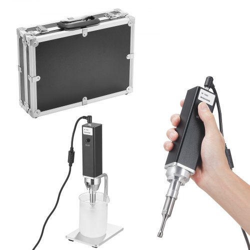 

Portable Ultrasonic Homogenizer 0.3 in Titanium Alloy Probe Handheld and Desktop
