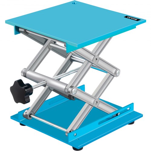 

Aluminum Oxide Lab Stand Scissor Lift Lifting Platform Laboratory Jack Table 8