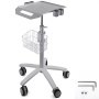 Mobile Rolling Cart Medical Salon Trolley Pedestal Rolling Cart Adjustable