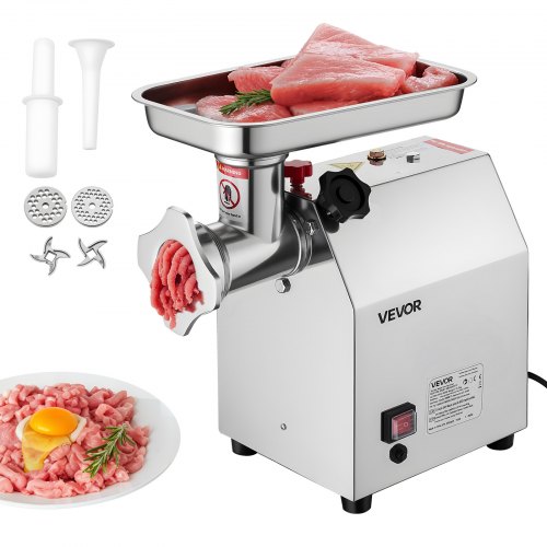 

VEVOR Commercial Electric Meat Grinder 5.5 Lbs/Min Sausage Stuffer Maker Kitchen