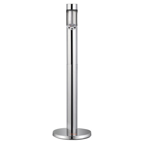 

VEVOR Cigarette Butt Receptacle Stainless Steel Cylinder Butt Disposal Silver