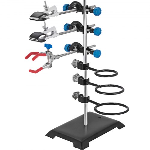 Laboratory Stand Support Lab Clamp Flask Clamp Condenser Stand 60cm