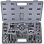 VEVOR Tap and Die Set, 60 PC Tap Set Metric and Sae with Storage Case, Carbon Steel Internal and External Tap and Die Set Metric and Standard, Used for Create New Threads or Repair Damaged Threads