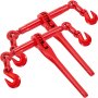 VEVOR Chain Binder Ratchet Load Binder 3/8in-1/2in, 9215lbs for Tie Down, 2pack