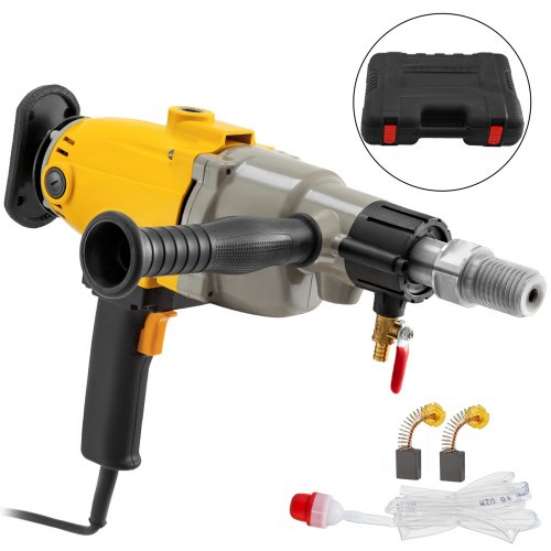 

2180W Diamond Core Drill 180mm Hand-Held Concrete Coring Wet Drill Machine