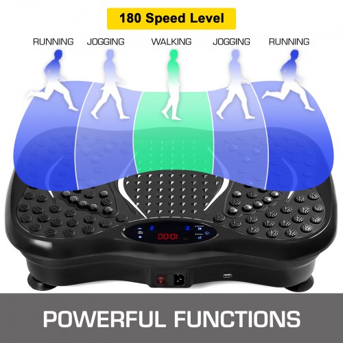 Details about   Exercise Body Vibration Machine Plate Platform Massager Music Fitness Home Gym 