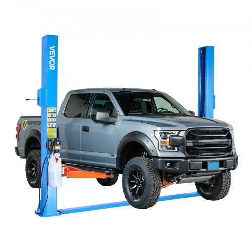 VEVOR 2 Post Lift, 12000 lbs Capacity, 220V 2.95 HP Powerful Motor, Two Post Car Lift Auto Hoist for Sedan SUV Pickup, Automotive Hoist 74.8 Inch Height for Home Garage, Repair Shop, Workshop, Blue