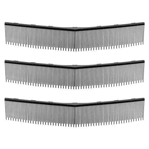 VEVOR 3 Packs Lawn Sweeper Brush Replacement, Compatible with VEVOR 26 in Lawn & Leaf Collector Sweepers, Yard Sweeper Brush Paddle with Durable V-Sha