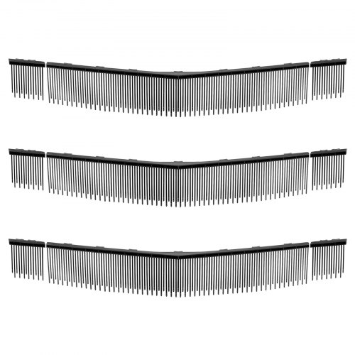 VEVOR 3 Packs Lawn Sweeper Brush Replacement, Compatible with VEVOR 30 in Lawn & Leaf Collector Sweepers, Yard Sweeper Brush Paddle with Durable V-Sha